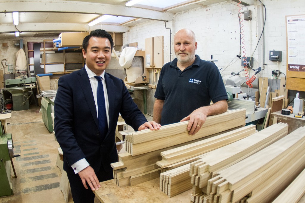 MP Alan Mak Medina Joinery bespoke
