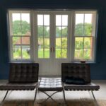 Accoya French doors Sash sidelights timber patio