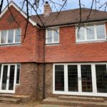 Accoya windows French doors timber georgian patio
