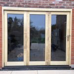 Wooden Timber accoya bifold folding doors