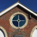 Round Accoya window Church Hall